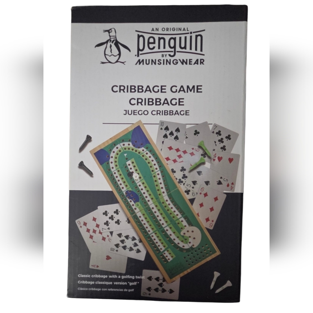 Penguin by Munsingwear Cribbage Game w/ Golf Twist Unopened Golf Lovers Gift! - Picture 1 of 8